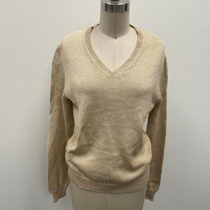 Prada Beige V-Neck Sweater. Reposh From @matylda6620
